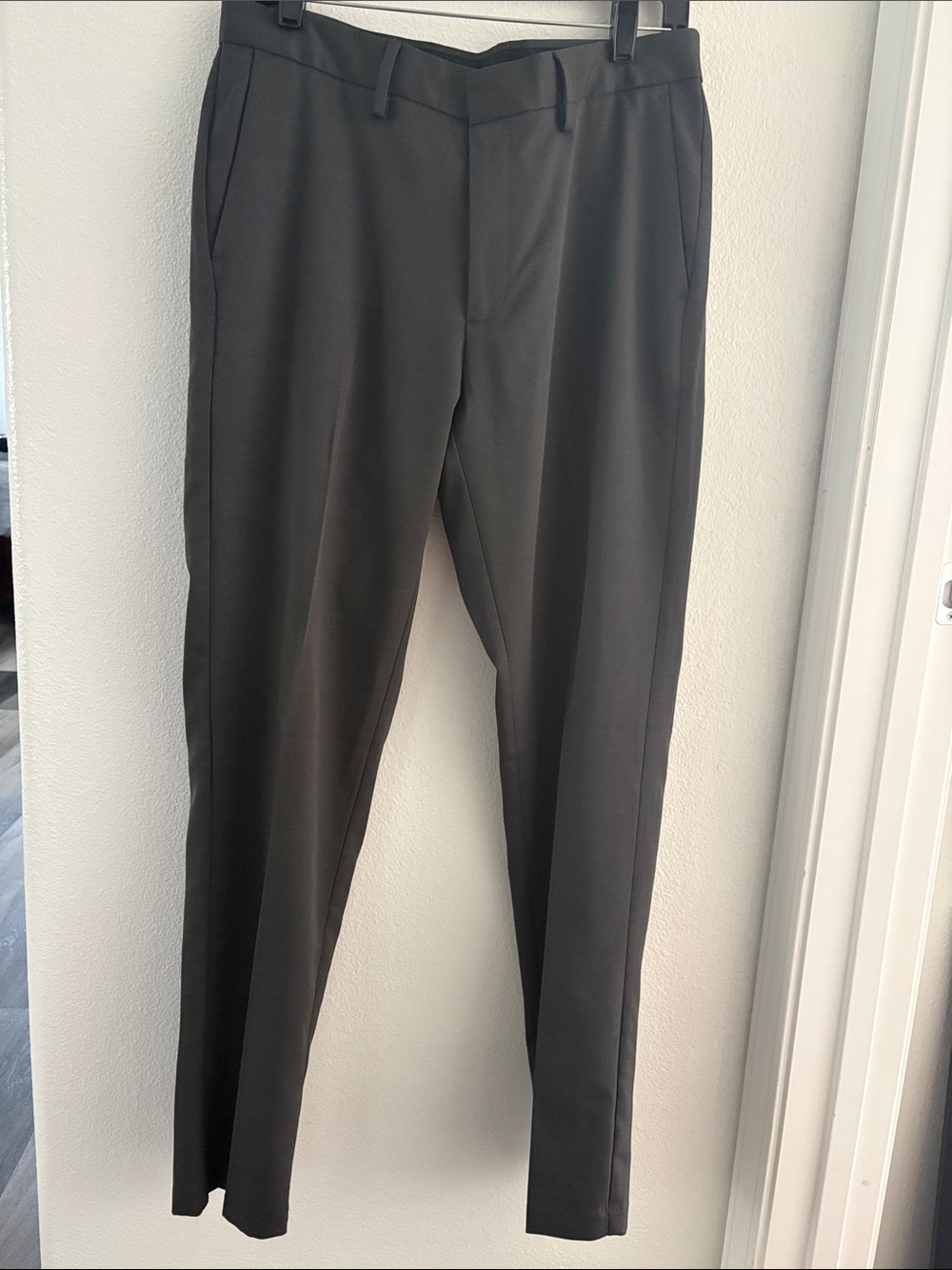 Kenneth Cole Reaction Men's Dress Pants in Charcoal